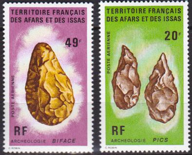 AFARSPA83-84 - Philatélie - Timbres Poste Aérienne d'Afars et Issas N° Yvert et Tellier 83-84 - Timbres de collection
