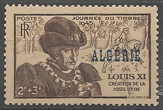 ALG246 - Philatélie - Timbre d'Algérie avant indépendance N° Yvert et Tellier 246 - Timbres de colonies françaises