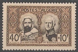 ALG285 - Philatélie - Timbre d'Algérie avant indépendance N° Yvert et Tellier 285 - Timbres de colonies françaises