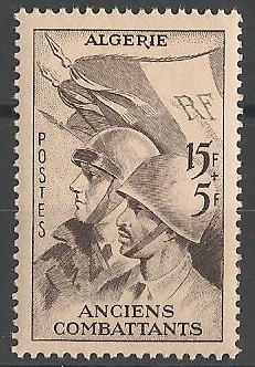 ALG309 - Philatélie - Timbre d'Algérie avant indépendance N° Yvert et Tellier 309 - Timbres de colonies françaises