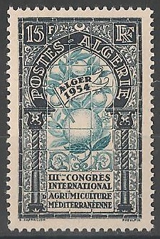 ALG311 - Philatélie - Timbre d'Algérie avant indépendance N° Yvert et Tellier 311 - Timbres de colonies françaises