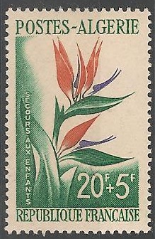 ALG351 - Philatélie - Timbre d'Algérie avant indépendance N° Yvert et Tellier 351 - Timbres de colonies françaises