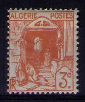 Timbre d'Algérie avant indépendance N° Yvert et Tellier 36 - Philatélie 50 - Timbres de collection colonies françaises Algérie avant indépendance