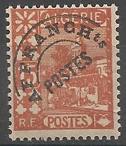 ALGPREO10 - Philatélie - Timbre Préoblitéré d'Algérie N° Yvert et Tellier 10 - Timbres des anciennes colonies françaises avant indépendance