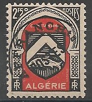 ALGPREO15 - Philatélie - Timbre Préoblitéré d'Algérie N° Yvert et Tellier 15 - Timbres des anciennes colonies françaises avant indépendance