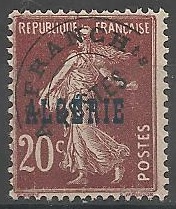 ALGPREO5 - Philatélie - Timbre Préoblitéré d'Algérie N° Yvert et Tellier 5 - Timbres des anciennes colonies françaises avant indépendance