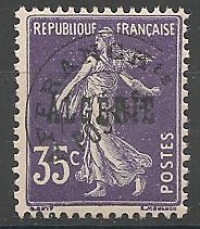 ALGPREO7 - Philatélie - Timbre Préoblitéré d'Algérie N° Yvert et Tellier 7 - Timbres des anciennes colonies françaises avant indépendance