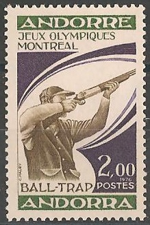 AND256 - Philatélie - Timbre d'Andorre N° Yvert et Tellier 256 - Timbres de collection