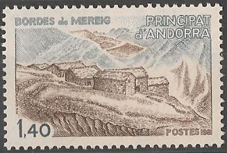 AND291 - Philatélie - Timbre d'Andorre N° Yvert et Tellier 291 - Timbres de collection