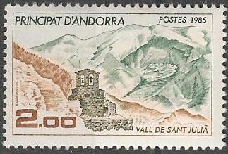 AND338 - Philatélie - Timbre d'Andorre N° Yvert et Tellier 338 - Timbres de collection