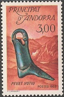 AND367 - Philatélie - Timbre d'Andorre N° Yvert et Tellier 367 - Timbres de collection