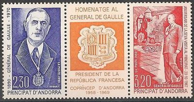 AND399A - Philatélie - Timbre d'Andorre N° Yvert et Tellier 399A - Timbres de collection