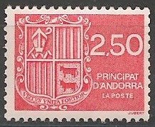 AND409 - Philatélie - Timbre d'Andorre N° Yvert et Tellier 409 - Timbres de collection