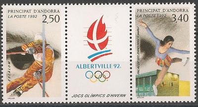 AND414A - Philatélie - Timbre d'Andorre N° Yvert et Tellier 414A - Timbres de collection