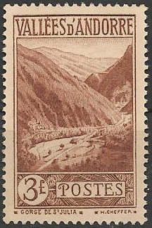 AND42 - Philatélie - Timbre d'Andorre N° Yvert et Tellier 42 - Timbres de collection