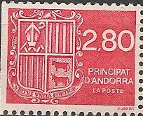 AND435 - Philatélie - Timbre d'Andorre N° Yvert et Tellier 435 - Timbres de collection