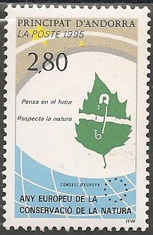 AND454 - Philatélie - Timbre d'Andorre N° Yvert et Tellier 454 - Timbres de collection