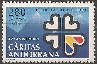 AND456 - Philatélie - Timbre d'Andorre N° Yvert et Tellier 456 - Timbres de collection
