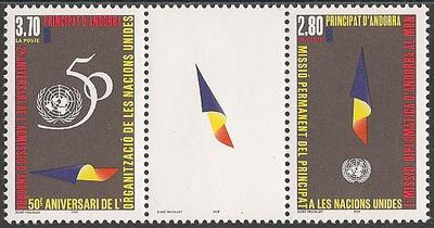 AND465A - Philatélie - Timbre d'Andorre N° Yvert et Tellier 465A - Timbres de collection