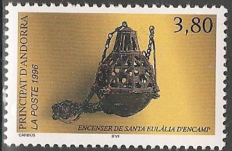 AND475 - Philatélie - Timbre d'Andorre N° Yvert et Tellier 475 - Timbres de collection