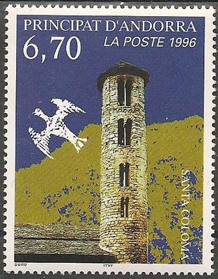 AND483 - Philatélie - Timbre d'Andorre N° Yvert et Tellier 483 - Timbres de collection