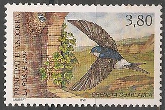 AND488 - Philatélie - Timbre d'Andorre N° Yvert et Tellier 488 - Timbres de collection