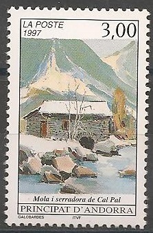 AND489 - Philatélie - Timbre d'Andorre N° Yvert et Tellier 489 - Timbres de collection