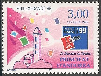 AND518 - Philatélie - Timbre d'Andorre N° Yvert et Tellier 518 - Timbres de collection