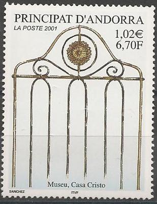 AND541 - Philatélie - Timbre d'Andorre N° Yvert et Tellier 541 - Timbres de collection