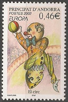 AND569 - Philatélie - Timbre d'Andorre N° Yvert et Tellier 569 - Timbres de collection