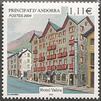 AND593 - Philatélie - Timbre d'Andorre N° Yvert et Tellier 593 - Timbres de collection