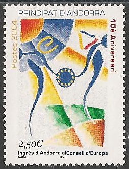 AND602 - Philatélie - Timbre d'Andorre N° Yvert et Tellier 602 - Timbres de collection