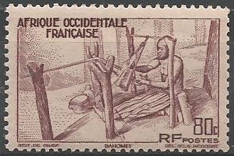 AOF29 - Philatélie - Timbre d'Afrique Occidentale Française N° Yvert et Tellier 29 - Timbres de colonies françaises - Timbres de collection