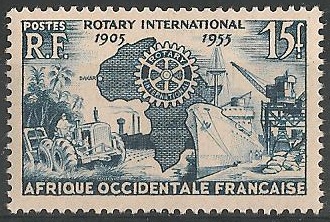 AOF53 - Philatélie - Timbre d'Afrique Occidentale Française N° Yvert et Tellier 53 - Timbres de colonies françaises - Timbres de collection