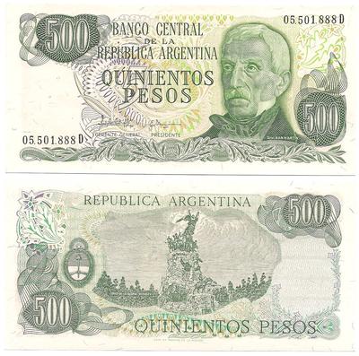 Argentine - Pick 303c - Billet de collection de la Banque centrale de la République argentine - Billetophilie