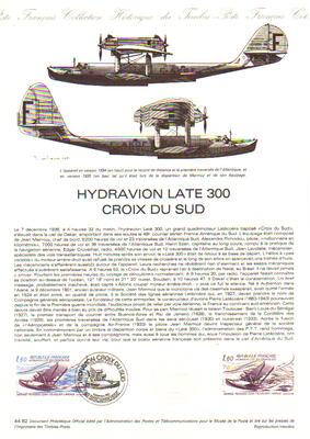 Aviation - Philatelie - documents officiels de France thème aviation