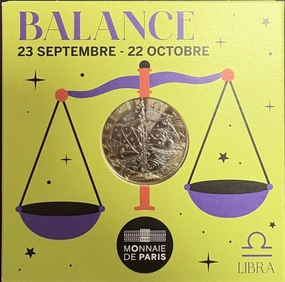 balance2026, Philatélie 50, Pièce 5€ Collection Astro 2025, Monnaie de Paris