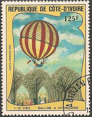 Philatélie - Ballons et dirigeables - Timbres de collection