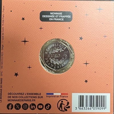belier2026, Philatélie 50, Pièce 5€ Collection Astro 2025, Monnaie de Paris