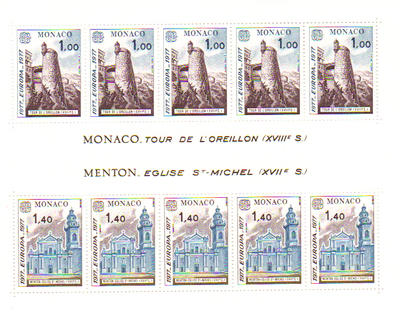 BFMON13 - Philatélie 50 - bloc feuillet de Monaco N° Yvert et Tellier 13