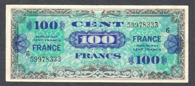 Billet 100 F VF 25 - Philatélie - billet de banque de France de collection