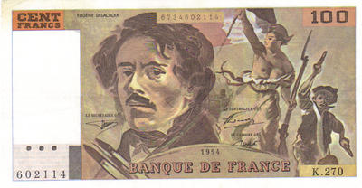 Billet 100 francs