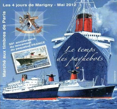 Bloc Marigny 2012-2 - Philatélie - bloc de timbre de France Marigny - timbre de France de collection