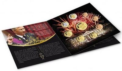 BU Belgique 2014-2 - Philatelie - coffret BU pièces de monnaies euros Belgique