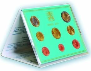BU Vatican 2013 - Philatelie - coffret BU pièces Vatican 2013