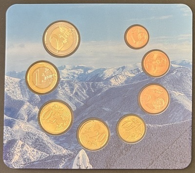 BUAND2014 - Philatélie 50 - Coffret Andorre BU euros 2014