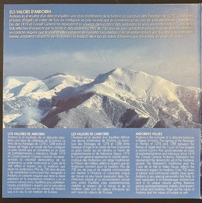 BUAND2014 - Philatélie 50 - Coffret Andorre BU euros 2014