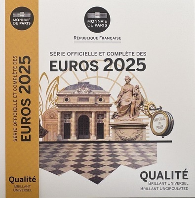 BUFRANCE2025, Philatélie 50, Série euros France BU 2025