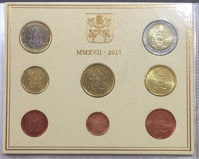 BUVAT2017 - Philatelie 50 - Coffret BU Vatican 2017