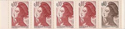 C1501 - Philatelie - Carnet de timbres a composition variable N° 1501 du catalogue Yvert et Tellier - Carnet de timbres de france de collection